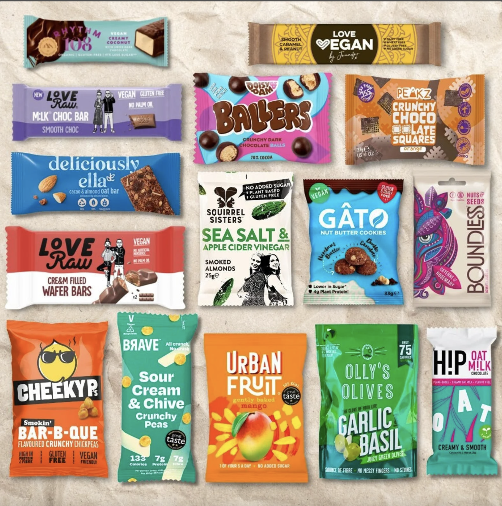 vegan snack box