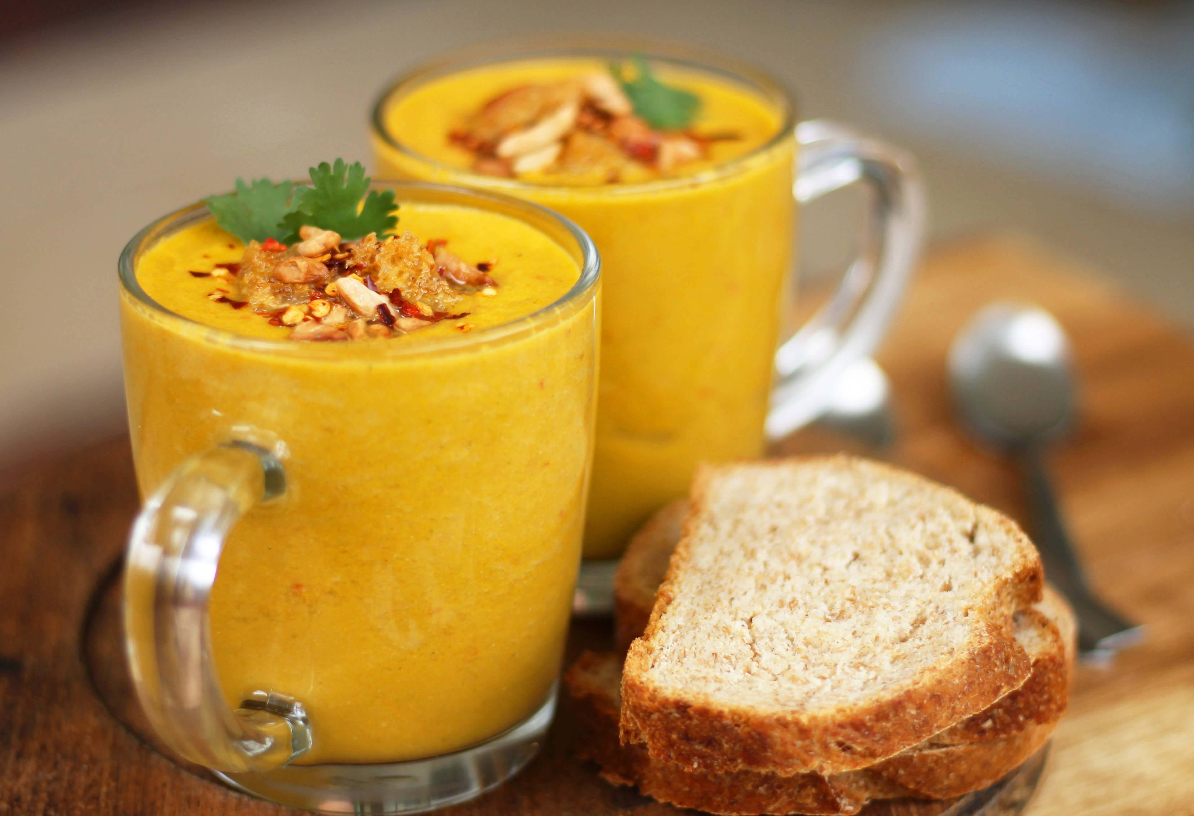 thai soup - Vegan recipes to help maximise your effectiveness