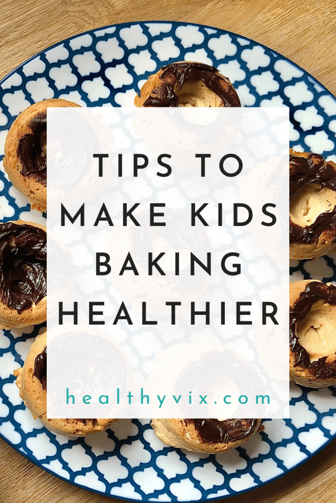 Tips to make kids baking healthier