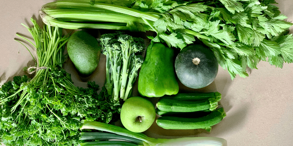 green vegetables