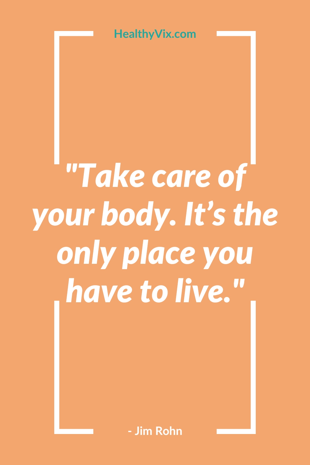 healthy living quote