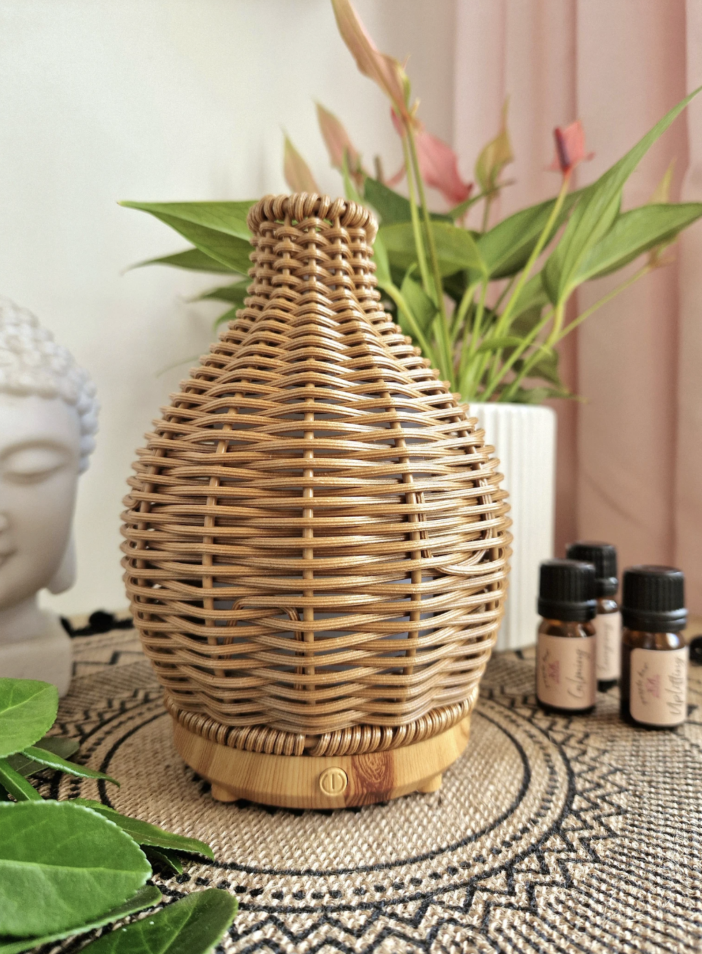 Wooven Weave Mini USB Essential Oil Diffuser
