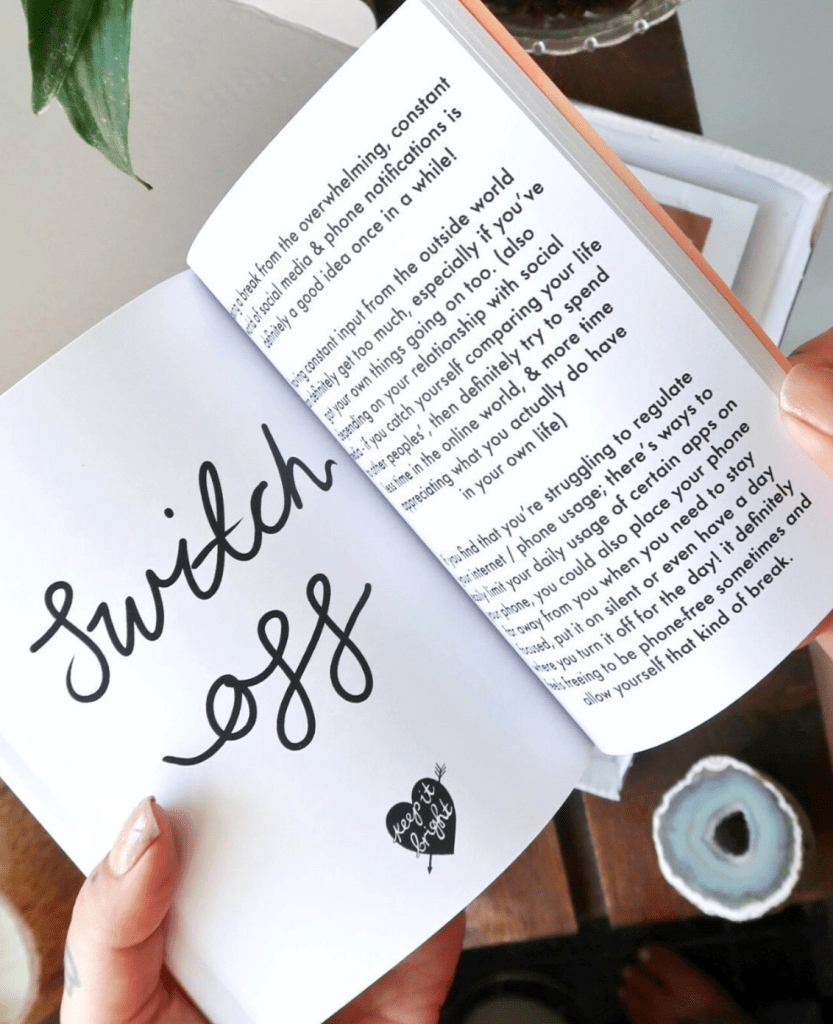 Self Care Book - 50 ideas & tips for self-care