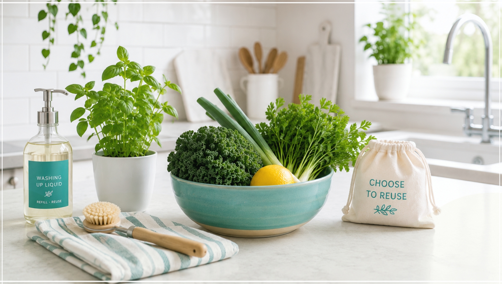 Eco-friendly ways to save money in the kitchen