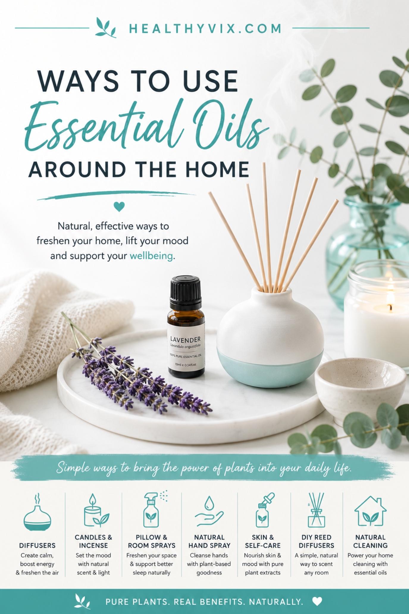 Ways to Use Essential Oils Around the Home