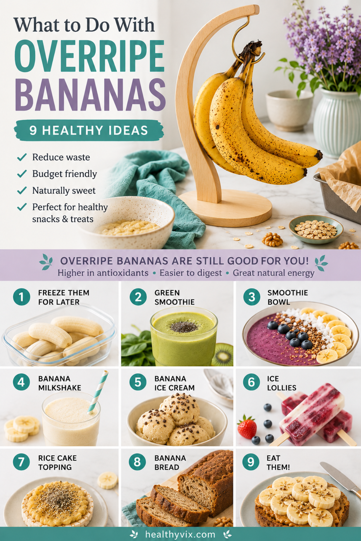 What to Do With Overripe Bananas